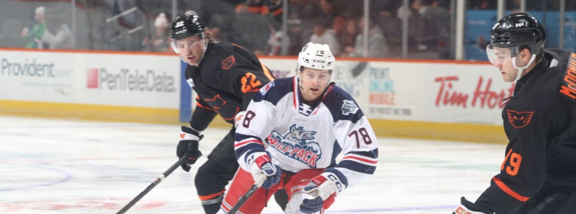 PRE-GAME REPORT: WOLF PACK AIM TO SNAP SKID AGAINST PHANTOMS