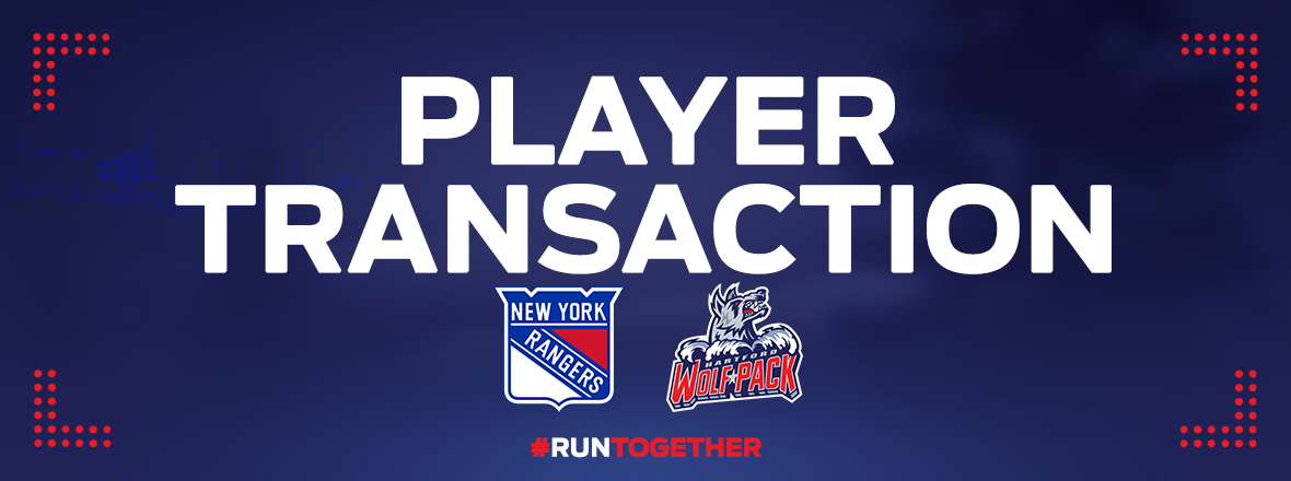 RANGERS RECALL 13 FROM WOLF PACK