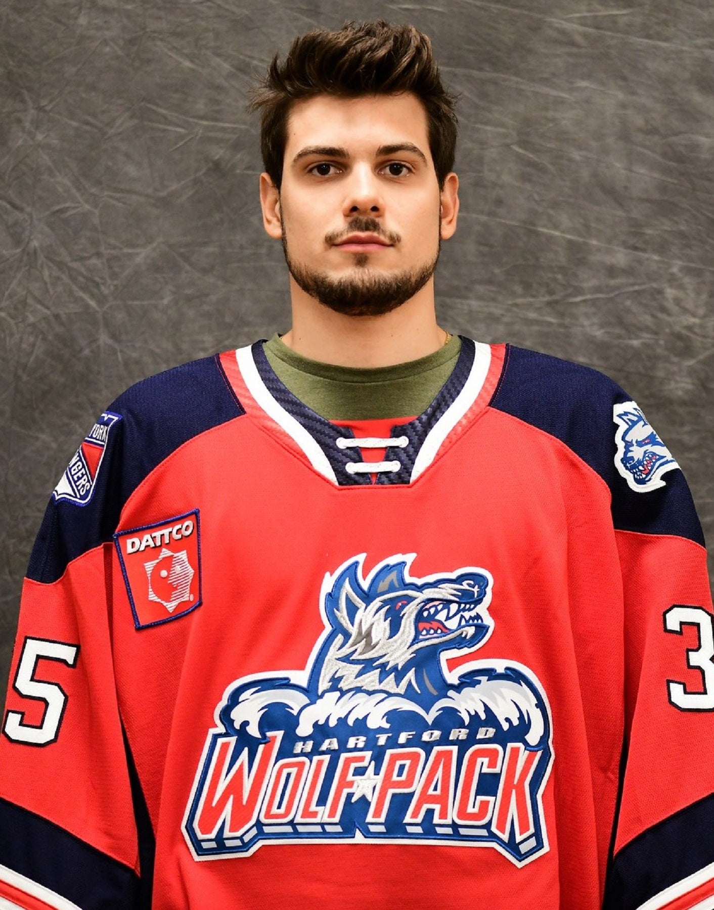 Hartford Wolfpack. Adam Huska. Hartford Wolf Pack.