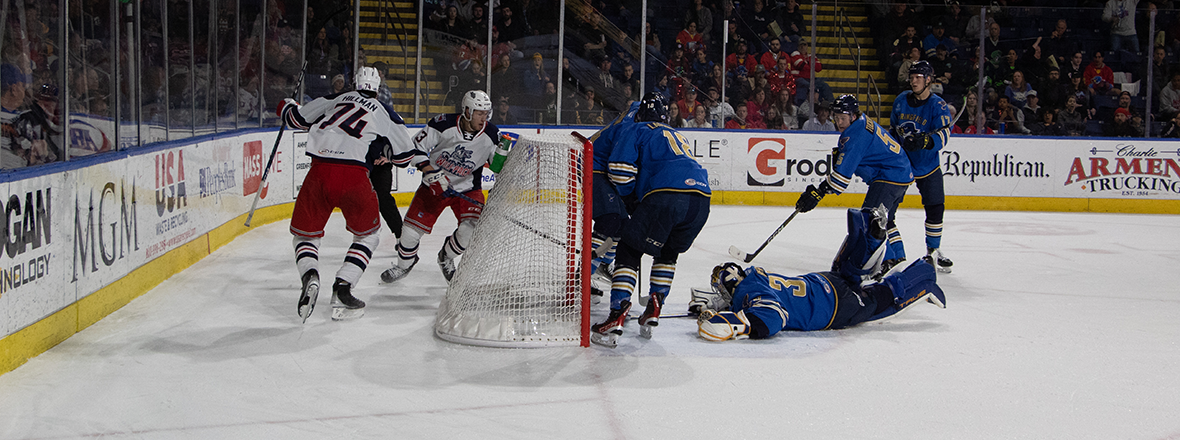 TY EMBERSON, TANNER FRITZ PACE OFFENSE AS WOLF PACK TAKE GAME 1 6-1 OVER THUNDERBIRDS