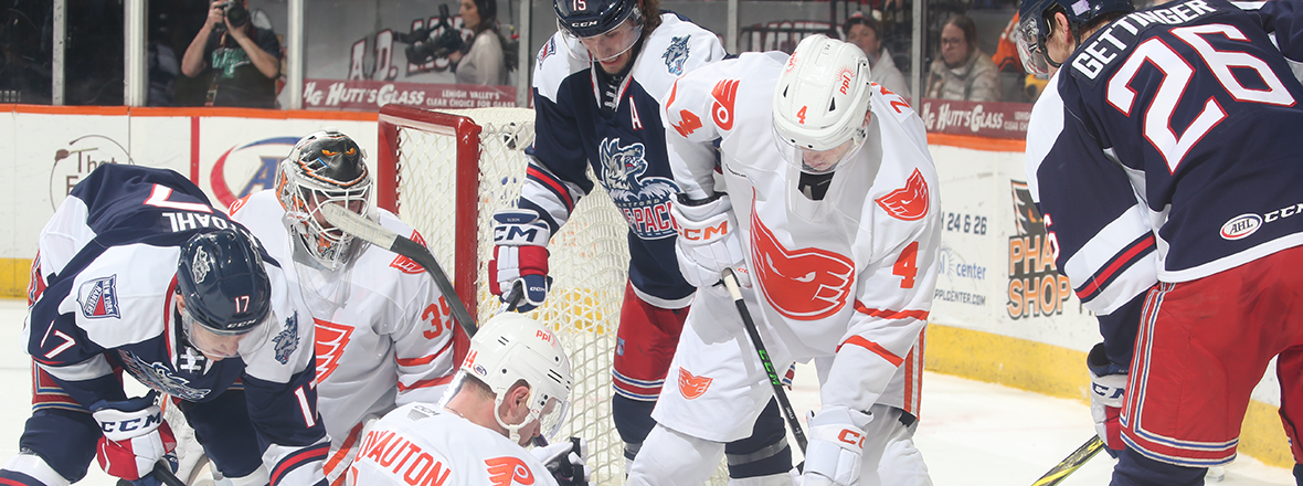 RYDAHL’S HAT-TRICK PUSHES WOLF PACK TO THRILLING 6-4 VICTORY OVER PHANTOMS