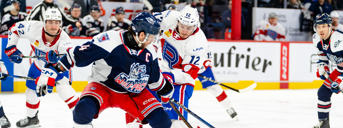 WOLF PACK FALTER AFTER EARLY LEAD, DROP SIXTH IN A ROW TO ROCKET 5-4 IN OVERTIME