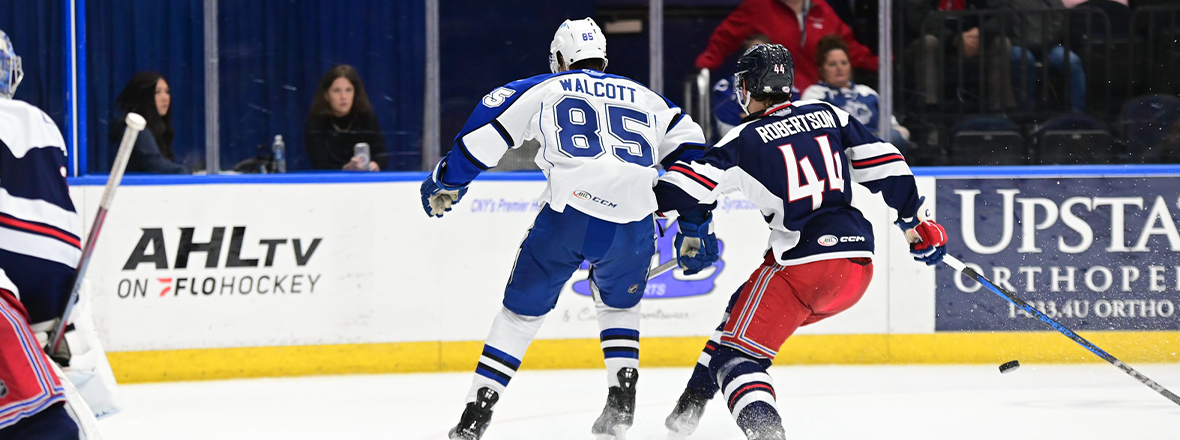 ANTON BLIDH STRIKES SHORTHANDED, BUT WOLF PACK FALL TO CRUNCH 3-2 IN OVERTIME