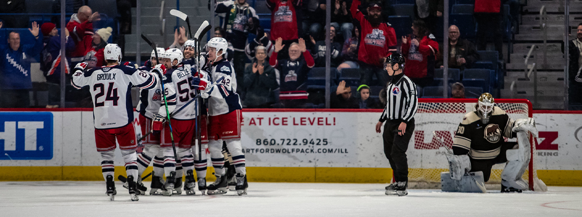 DYLAN GARAND MAKES 31 SAVES AS WOLF PACK BLANK BEARS 3-0