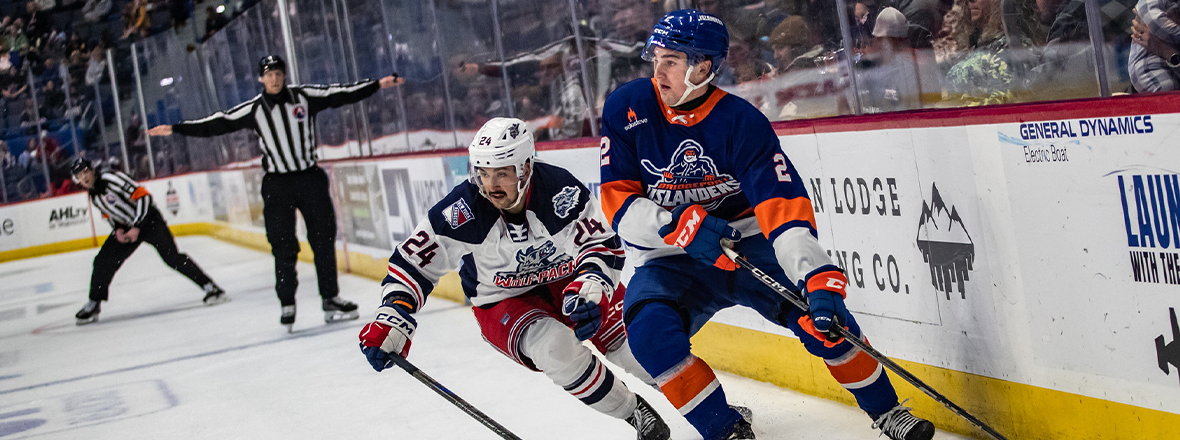 WOLF PACK SURRENDER THREE GOALS IN THIRD PERIOD, FALL 4-1 TO ISLANDERS