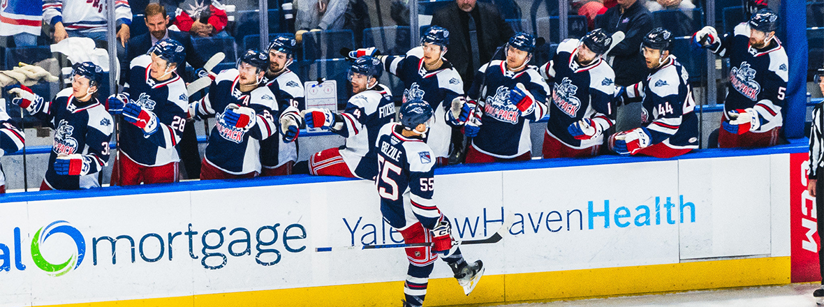 BELZILE POTS HAT-TRICK AS WOLF PACK ROUT ISLANDERS 6-1