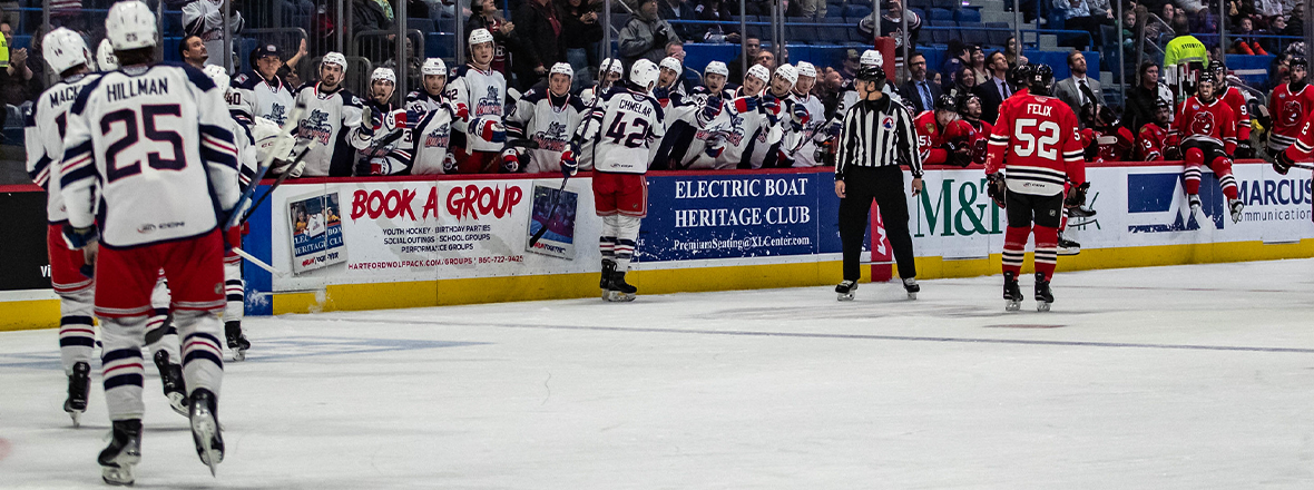 DYLAN GARAND MAKES 24 SAVES AS WOLF PACK BLANK ICEHOGS 4-0