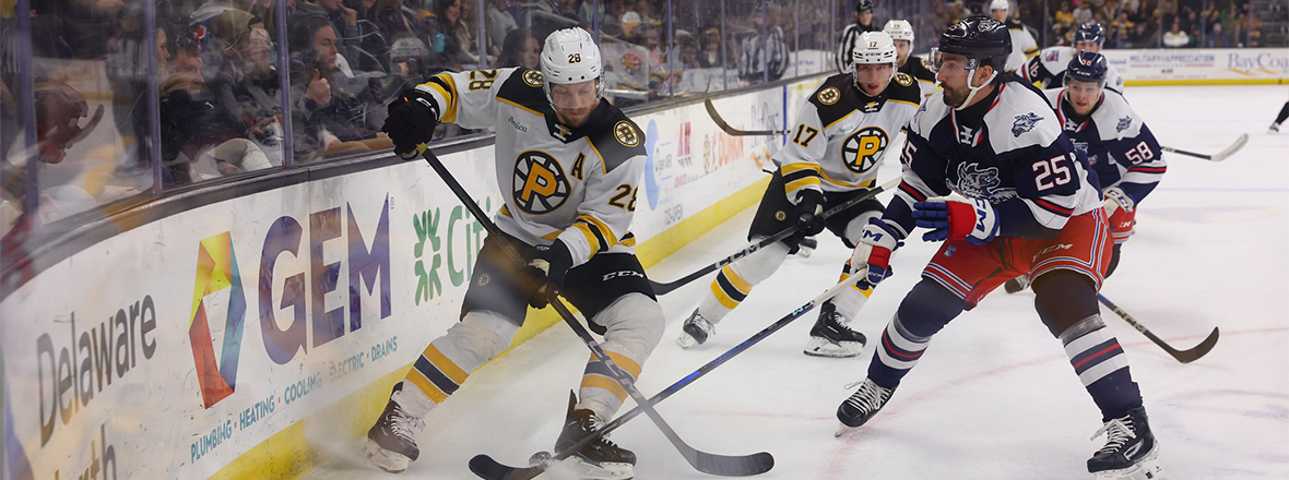 ANTON BLIDH STRIKES TWICE AS WOLF PACK BEAT BRUINS 4-2