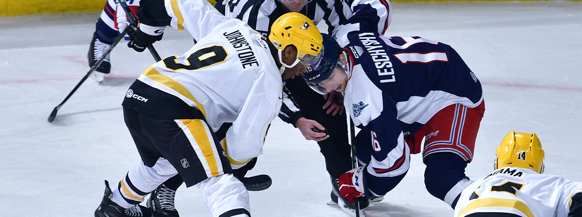 WOLF PACK BLANKED 5-0 BY PENGUINS