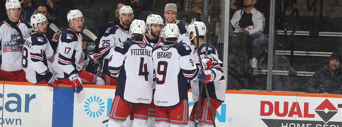 LOUIS DOMINGUE SECURES 100TH CAREER VICTORY AS WOLF PACK BEAT PHANTOMS 4-2