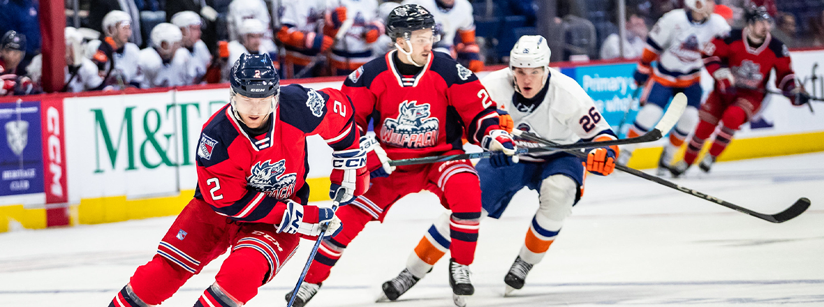 WOLF PACK STORM BACK TO STUN ISLANDERS 4-3 IN OVERTIME