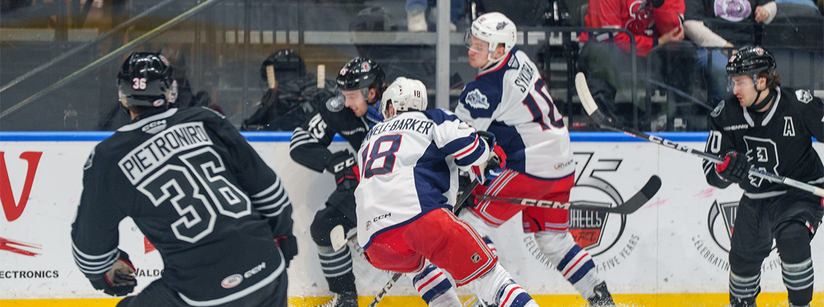 WOLF PACK BLANKED 4-0 BY ICEHOGS