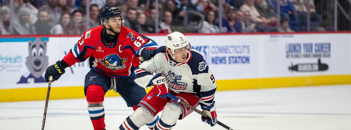 PRE-GAME REPORT: ‘I-91 RIVALRY’ CONTINUES AS WOLF PACK HOST THUNDERBIRDS