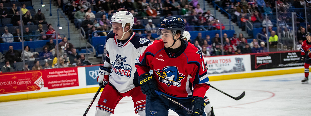 PRE-GAME REPORT: WOLF PACK HOST THUNDERBIRDS IN ‘I-91 RIVALRY’ SHOWDOWN