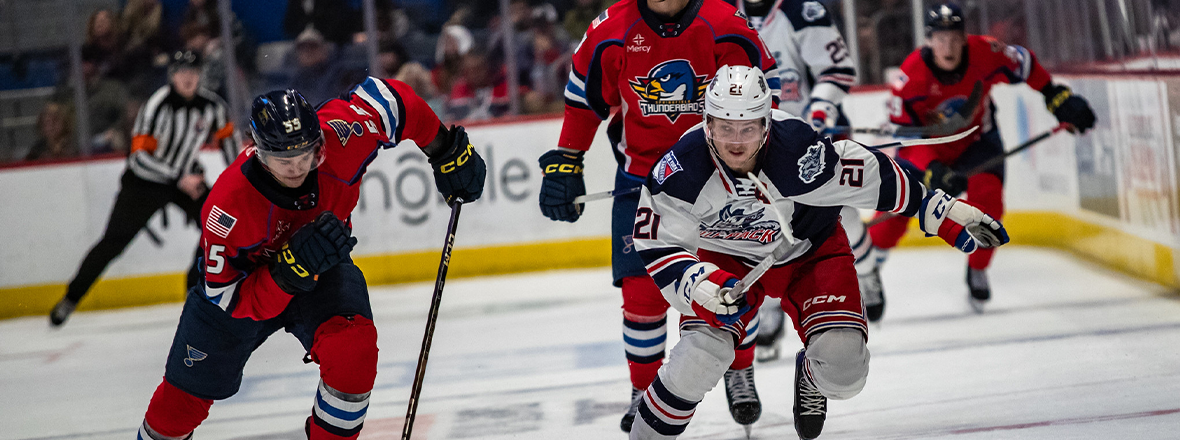 PRE-GAME REPORT: WOLF PACK VISIT THUNDERBIRDS FOR ‘I-91 RIVALRY’ SHOWDOWN